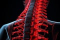 Agonizing Spine pain. Generate Ai