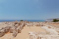 The Agora ancient ruins at the Kourion World Heritage Archaeological site near Limassol, Cyprus