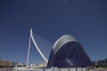 Agora and bridge of city of science in valencia