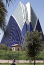 Agora of city of science in valencia