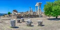Agora in the Pergamon Ancient City, Turkey