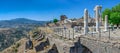 Agora in the Pergamon Ancient City, Turkey