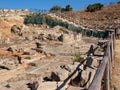 Agora, Segesta, Sicily, Italy Royalty Free Stock Photo