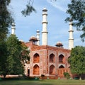 Agra. The Entrance building to the area of the Sikandra tomb of Mughul Emperor Akbar