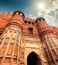 Agra Fort, Agra, Uttar Pradesh, India, Asia Royalty Free Stock Photo