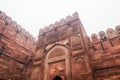 agra fort exterior view Royalty Free Stock Photo