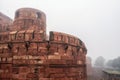 agra fort exterior view Royalty Free Stock Photo