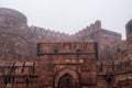 agra fort exterior view Royalty Free Stock Photo