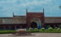 Agra Fort is a historical fort in the city of Agra in India. Royalty Free Stock Photo