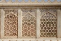 Beautiful architectural and design display at Diwan-i-Khas of Agra Fort Royalty Free Stock Photo