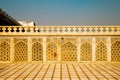 Agra Fort traditional pattern wall in Agra, India Royalty Free Stock Photo