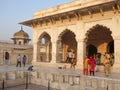 The Agra Fort is a UNESCO World Heritage Site located in Agra, India Royalty Free Stock Photo