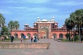 Agra. The Historical and Architectural complex of Sikandra the tomb of Mughul Emperor Akbar Royalty Free Stock Photo