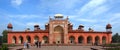 Agra. The Historical and Architectural complex of Sikandra the tomb of Mughul Emperor Akbar Royalty Free Stock Photo