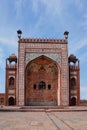 Agra. The Historical and Architectural complex of Sikandra the tomb of Mughul Emperor Akbar Royalty Free Stock Photo