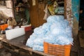 Ice vendor, India