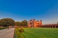 The Taj Mahal entrance, India