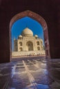 Taj Mahal in India Royalty Free Stock Photo