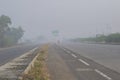 Agra Mumbai National Highway Road Effected by Winter Fog