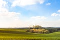 Agrarian fields in Autumn Royalty Free Stock Photo