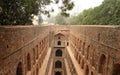 Agrasen ki Baoli Step Well, Ancient Construction, New Delhi, I Royalty Free Stock Photo