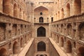 Agrasen ki Baoli Step Well, Ancient Construction, New Delhi Royalty Free Stock Photo
