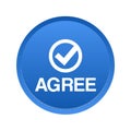 Agree / accept button