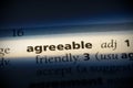 Agreeable