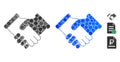 Agreement Composition Icon of Round Dots