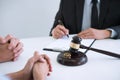 Agreement prepared by lawyer signing decree of divorce dissolut