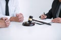 Agreement prepared by lawyer signing decree of divorce dissolut