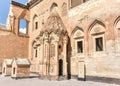 Agri, Turkey - September 29, 2013: Interior scene from Ishak Pasha Palace ishak Pasa Sarayi