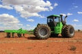 Agrico tractors working on a field near Lichtenburg in South Africa