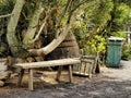 Agricola El Patio Museum, Tiagua, Lanzarote Royalty Free Stock Photo