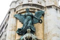 Agricolture sculpture on the Palazzo civico corner, Cagliari, Sa