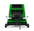 Agricultural Baler Isolated