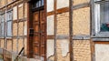 Agricultural building in half-timbered style