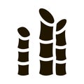 Agricultural Cane Icon Vector Glyph Illustration