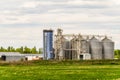 Agricultural grain dryer complex