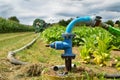 Agricultural irrigation system Royalty Free Stock Photo
