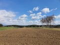 Agricultural land in austria. Rural landscape in lower austria.