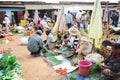 The agricultural market in Antananarivo. . Madagascar.