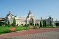 The Agricultural Palace view on the embankment of Kazanka near the Kremlin, Kazan, Russia Royalty Free Stock Photo