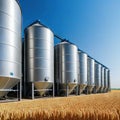 Agricultural tanks for storage and drying of