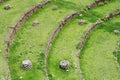 Agricultural terraces in Moray, Peru