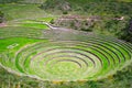 Agricultural terraces in Moray, Peru