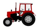 Agricultural tractor, farm vehicle Royalty Free Stock Photo