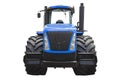 Agricultural tractor front view