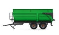 Agricultural Trailer Isolated
