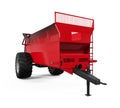 Agricultural Trailer Isolated